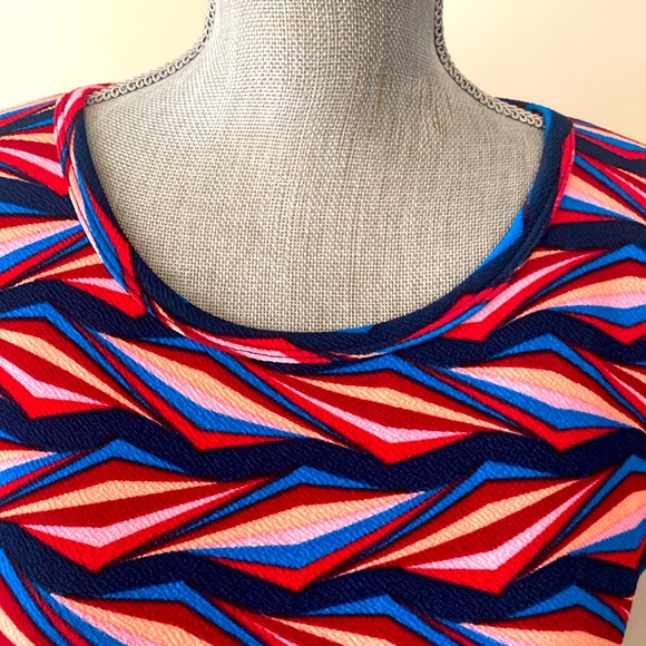 LuLaRoe “AMELIA” MIDI DRESS SIZE LARGE 🌟NWOT🌟 - Picture 4 of 15